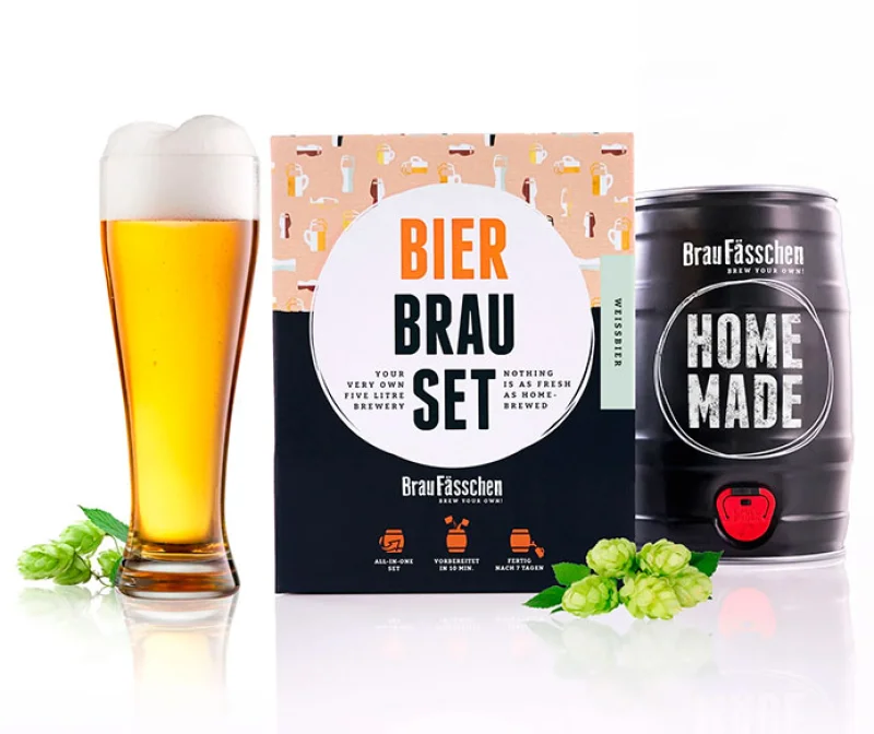 Kit elaboración cerveza artesanal Trigo 5 Litros - Fotografía principal del producto