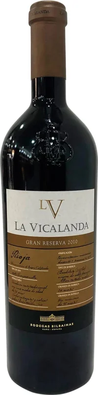 La Vicalanda Gran Reserva 2010 - Fotografía principal del producto