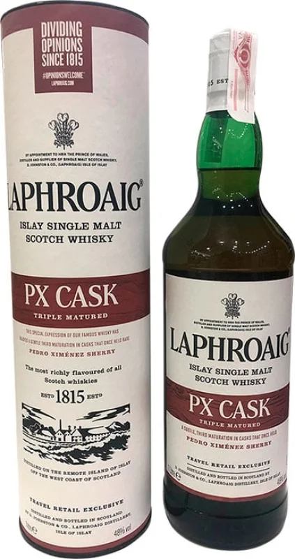 Laphroaig PX Cask 1 Litro (Islay) - Fotografía principal del producto