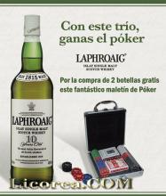 Laphroaig 2 Botellas + Maletin Poker (Islay)