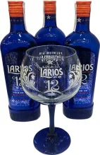 Larios 12 3 botellas + 6 Copas (España)
