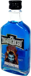 Absenta Le Diable Blue 80%  4 CL