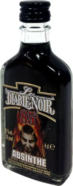 Absinthe Le Diable Noir 85% 4 CL - Main product photo