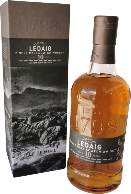 Ledaig 10 años (Isla de Mull) - Fotografía principal del producto