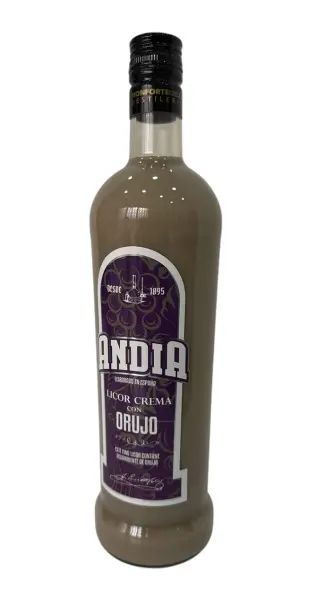 Cremelikör mit Orujo Andia 1 Liter - Hauptproduktfoto