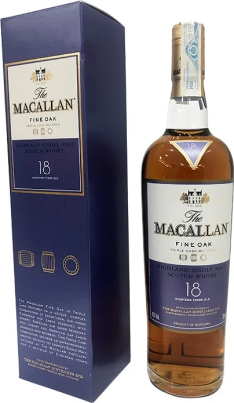 Macallan Fine Oak Reserva 18 Años (Highland) - Fotografía principal del producto