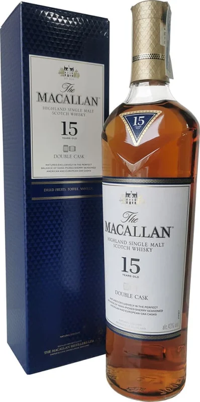 Macallan Double Cask 15 Jahre - Hauptproduktfoto