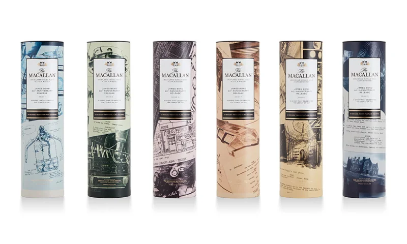 The Macallan James Bond 60 Aniversario (6 Botellas) - Fotografía principal del producto