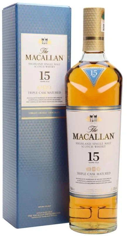 Macallan Triple Cask Matured Reserva 15 Años (Highland) - Fotografía principal del producto
