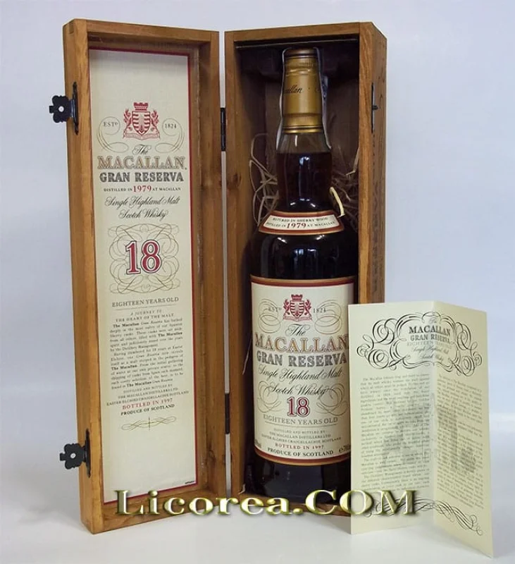 Macallan 1979 Gran Reserva 18 Años (Highland) - Fotografía principal del producto