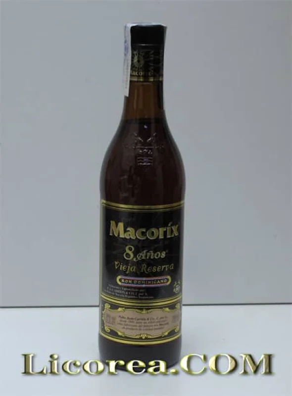 Macorix Reserva 8 Años (República Dominicana) - Fotografía principal del producto