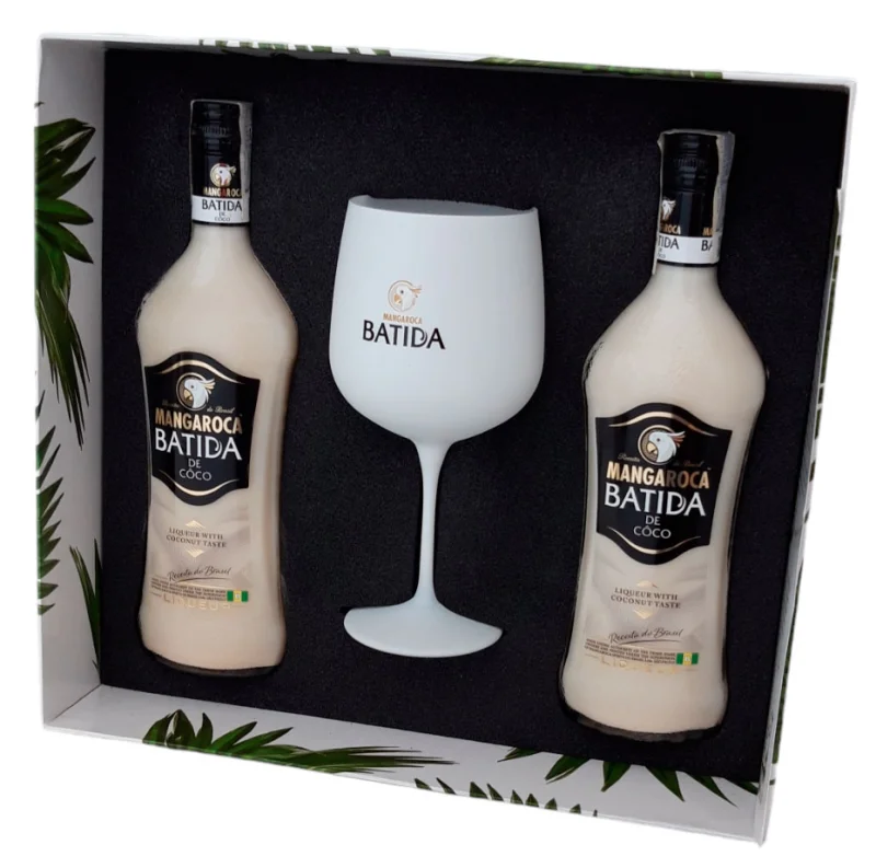 Mangaroca Batida de Coco 2 Botellas + Copa - Fotografía principal del producto