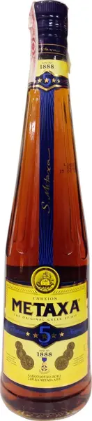Metaxa 5 Stars 1 Liter - Main product photo