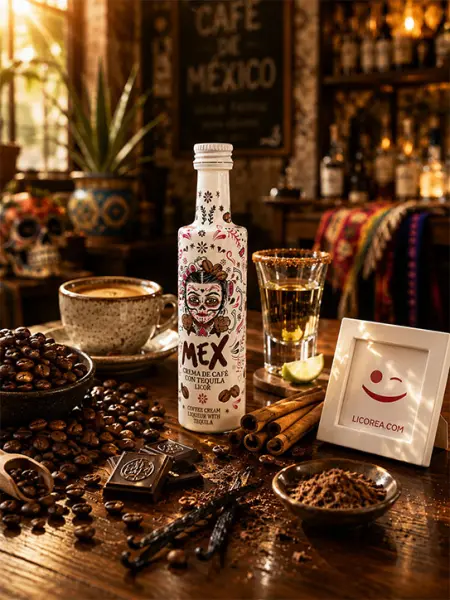 Mex Crema de Cafe con Tequila 5 CL - Imagen 2 del producto