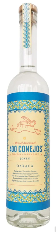 Mezcal 400 Conejos Espadin Joven - Fotografía principal del producto