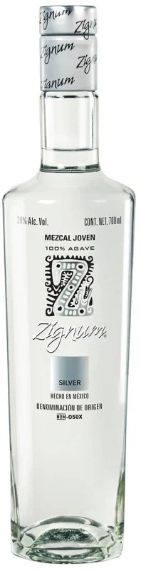 Mezcal Zignum Silver - Fotografía principal del producto