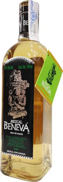 Mezcal Beneva restored with maguey worm - Main product photo