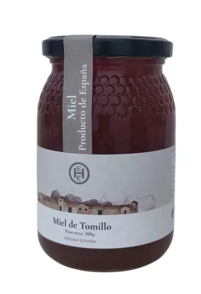Miel de Tomillo Hacienda El Espino 500 g - Fotografía principal del producto