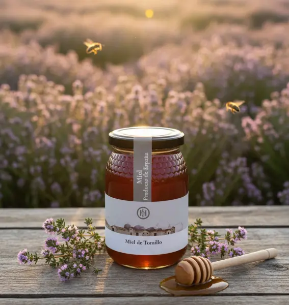 Hacienda El Espino Thyme Honey 500 g - Image 3 of the product