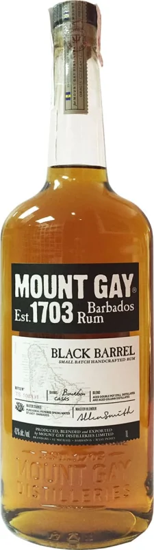 Mount Gay Black Barrel 1 Litro (Barbados) - Fotografía principal del producto