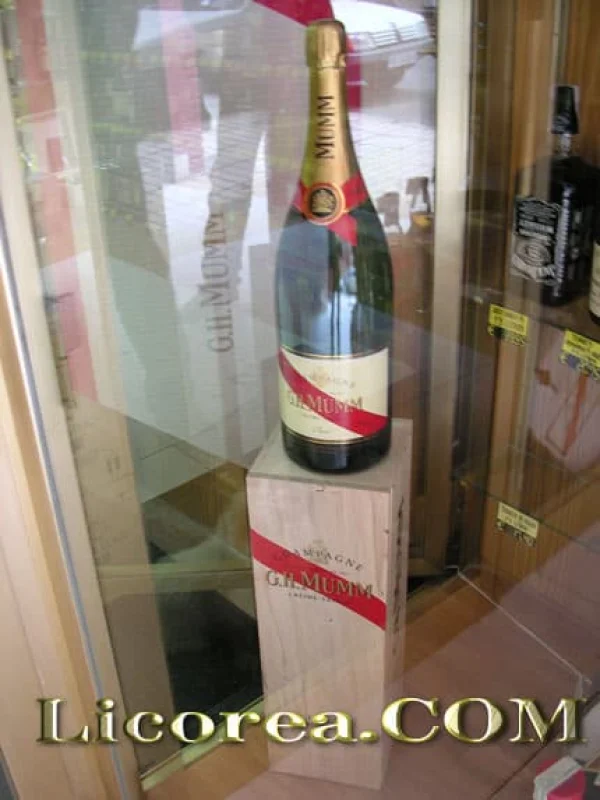 Mumm Cordon Rouge 3 Litros - Caja de Madera - Fotografía principal del producto