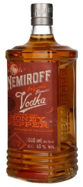 Nemiroff Honey Pepper Vodka 1 Litro (Ucrania) - Fotografía principal del producto
