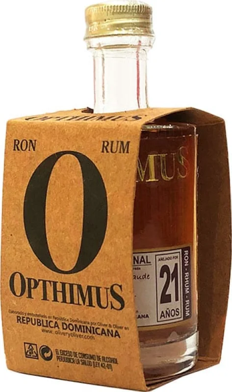 Opthimus Reserve 21 Years 5 CL (Dominican Republic) - Main product photo