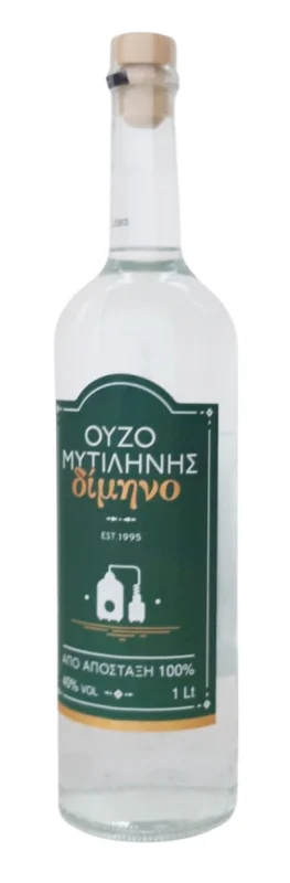 Ouzo de Mytilini Dimino 1 Litro - Fotografía principal del producto