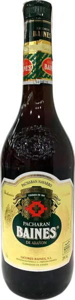Pacharán Baines 1 Litre - Photo principale du produit