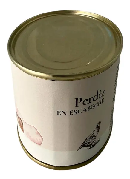 Perdrix en Escabèche 490 g - Photo principale du produit