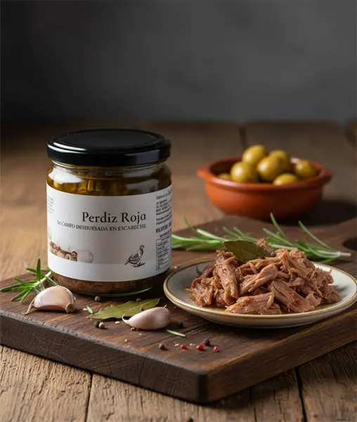 Pernice Rossa Disossata in Escabece 350 g - Immagine 4 del prodotto