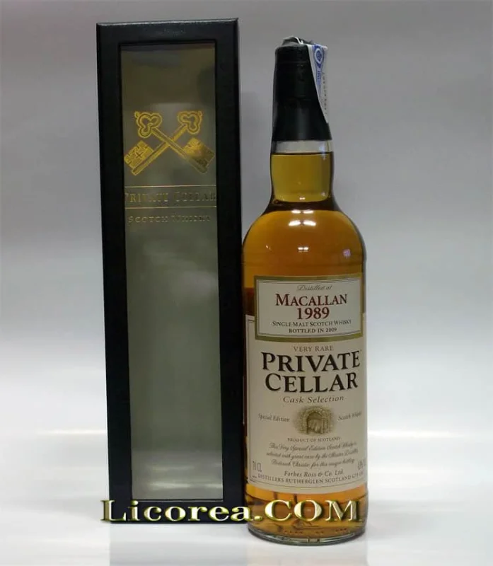 Macallan Private Cellar 1989 20 Year Reserve (Highland) - Main product photo