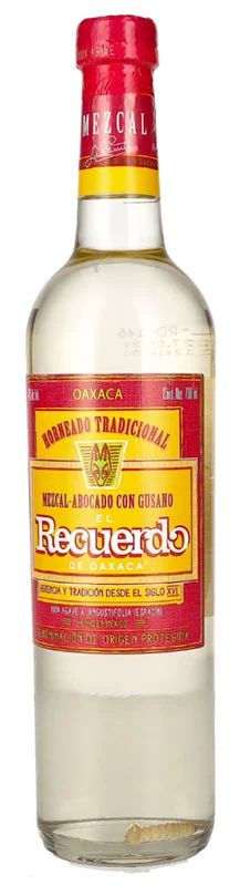 Mezcal El Recuerdo de Oaxaca con Gusano - Fotografía principal del producto