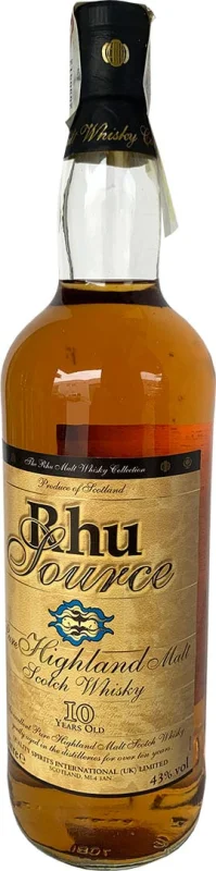 Rhu Source 10 Jahre 1 Liter (Highland) - Hauptproduktfoto