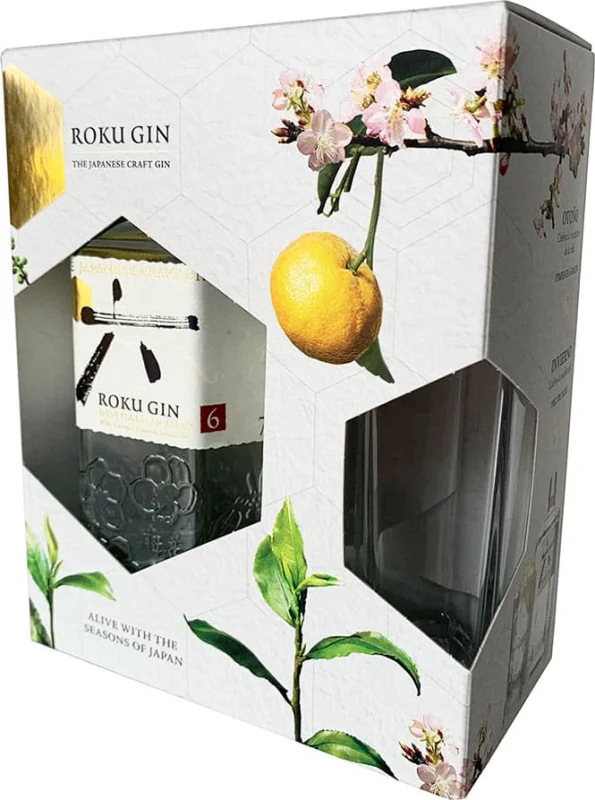 Suntory Roku Gin + Vetro (Giappone) - Foto principale del prodotto