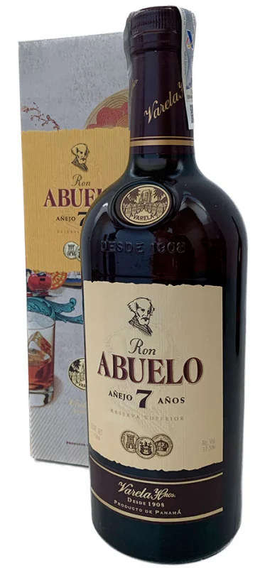 Abuelo Reserva 7 Años 1 Litro (Panamá) - Fotografía principal del producto