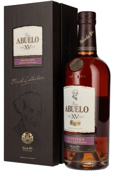 Abuelo Anejo XV Napoleon Cognac Cask Finish 15 Jahre (Panama) - Hauptproduktfoto