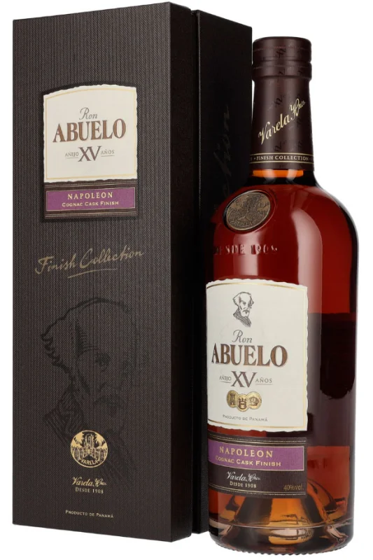 Abuelo Anejo XV Napoleon Cognac Cask Finish 15 años (Panamá) - Fotografía principal del producto