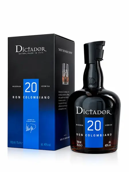 Dictador 20 Years スピリッツ コロンビア Dictador 20 Years Solera System Rum (Colombia) | Licorea