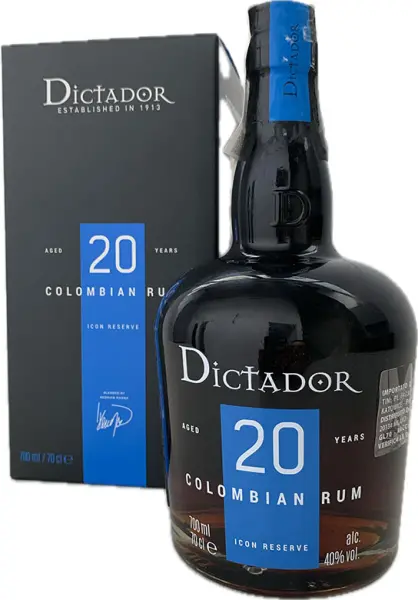 Dictador Reserva 20 años (Colombia) - Fotografía principal del producto