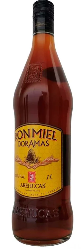 Honey Rum Doramas Arehucas 1 Liter (Canarias) - Main product photo