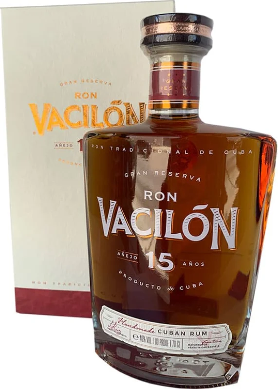 Ron Vacilon Gran Reserva Añejo 15 Ans  (Cuba) - Photo principale du produit