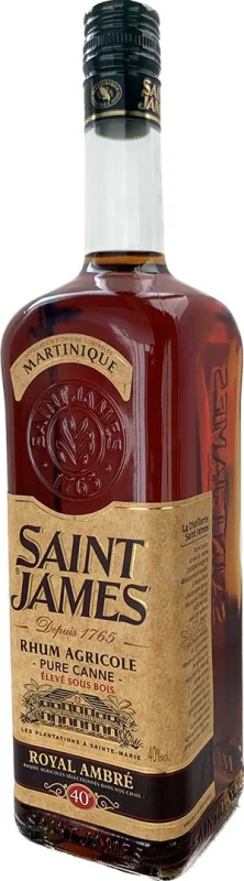 Saint James Royal Ambre 1 Liter (Martinique) - Main product photo