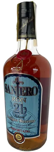 Santero 21 años + Vaso - Imagen 3 del producto