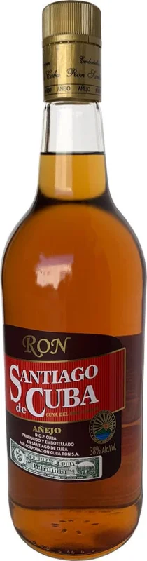 Santiago de Cuba Añejo 1 Litro (Cuba) - Fotografía principal del producto