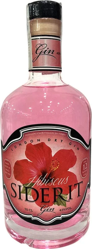 Gin Siderit Hibiscus - Fotografía principal del producto