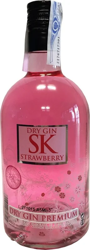 SK Strawberry Dry Gin - Fotografía principal del producto