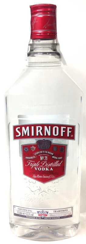 Smirnoff 1 Litro Plástico - Fotografía principal del producto