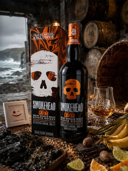 Smokehead Rum Cask Riot - Image 2 of the product