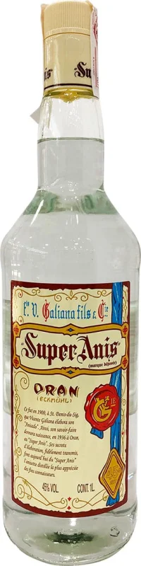 Super Anis Oran 1 litre - Photo principale du produit
